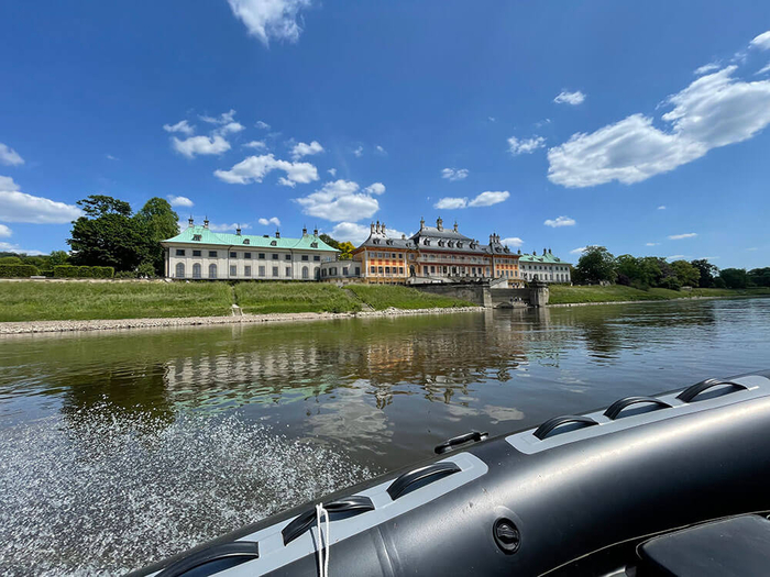 Bootstour auf der Elbe Schloss Pillnitz